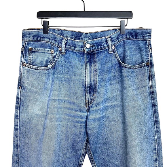 Vintage Levi’s 550 Jeans Mens size 38x29 Blue Medium Wash Straight Leg Relaxed - Picture 4 of 12